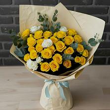 Букет цветов из:  Розы в Калининской Ростовской области