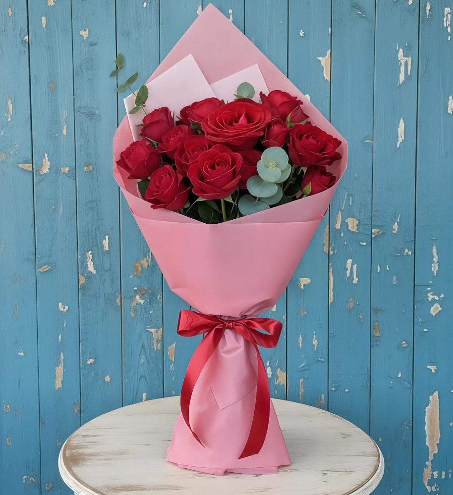 Букет цветов из: Розы в Калининской Ростовской области