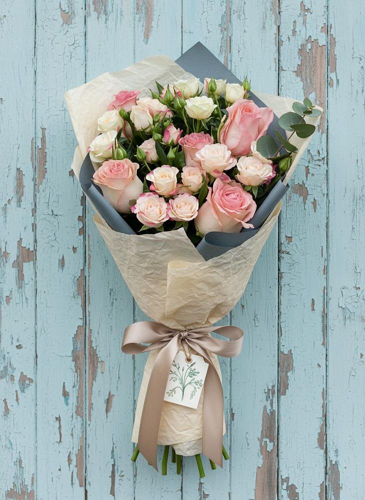 Букет цветов из: Розы в Калининской Ростовской области