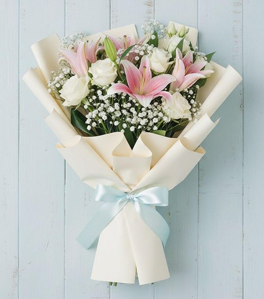 Букет цветов из: Лилии в Калининской Ростовской области