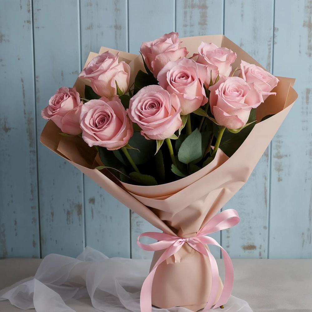 Букет цветов из: Розы в Калининской Ростовской области