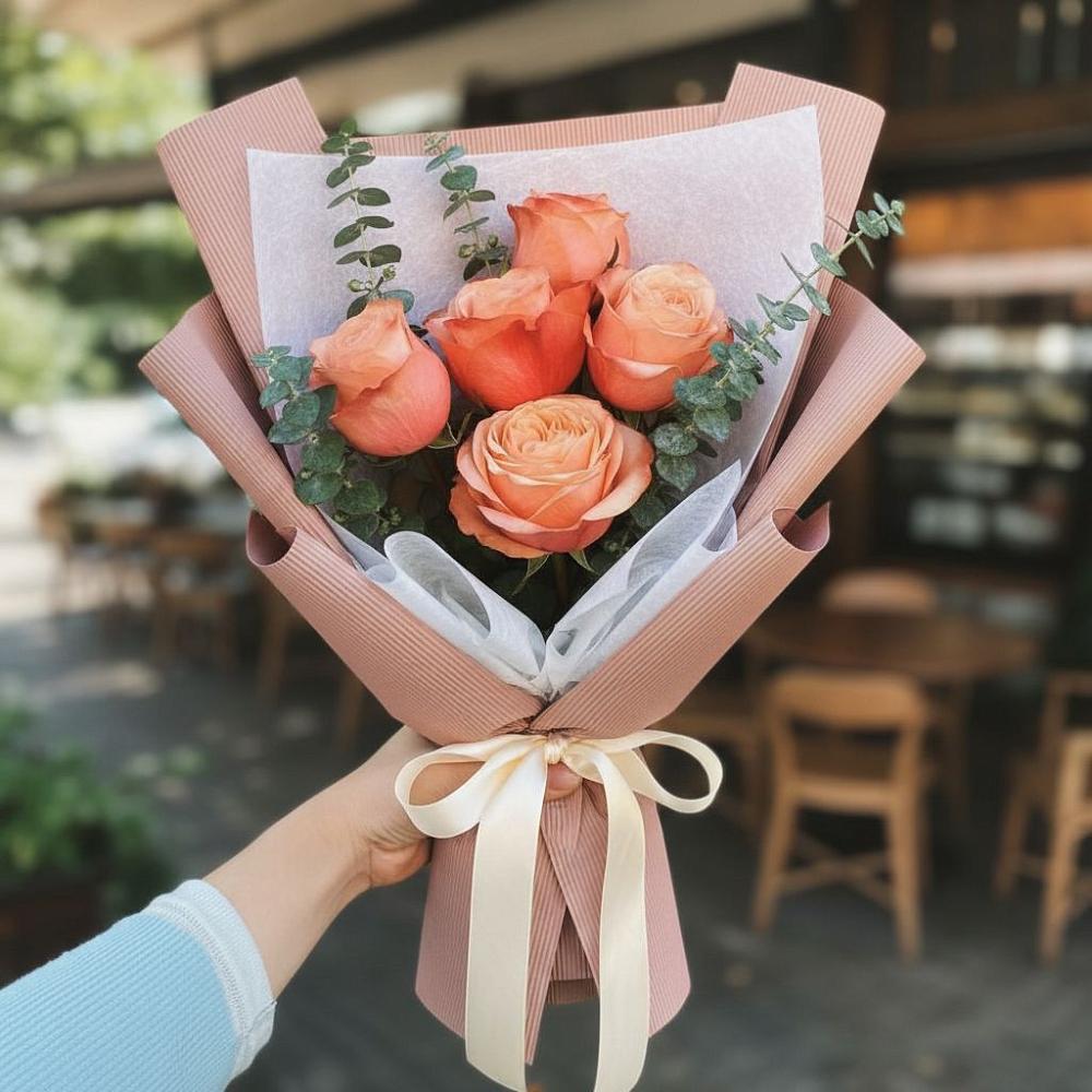 Букет цветов из: Розы в Калининской Ростовской области