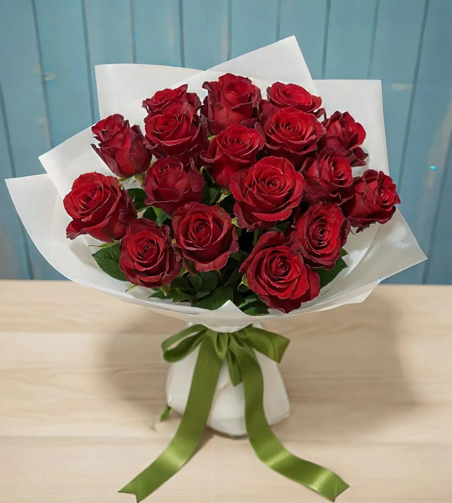 Букет Красные розы в Калининской Ростовской области