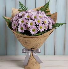 Букет цветов из:  Хризантемы в Калининской Ростовской области