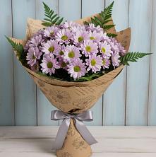 Букет цветов из:  Хризантемы в Калининской Ростовской области