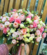 Букет цветов из:  Розы #REPLACE_PRED# Калининской Ростовской области