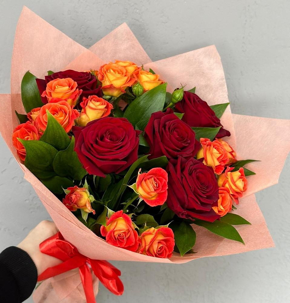 Букет Любовь и восторг в Калининской Ростовской области