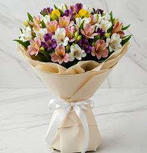 Букет цветов из:  Альстромерии в Калининской Ростовской области
