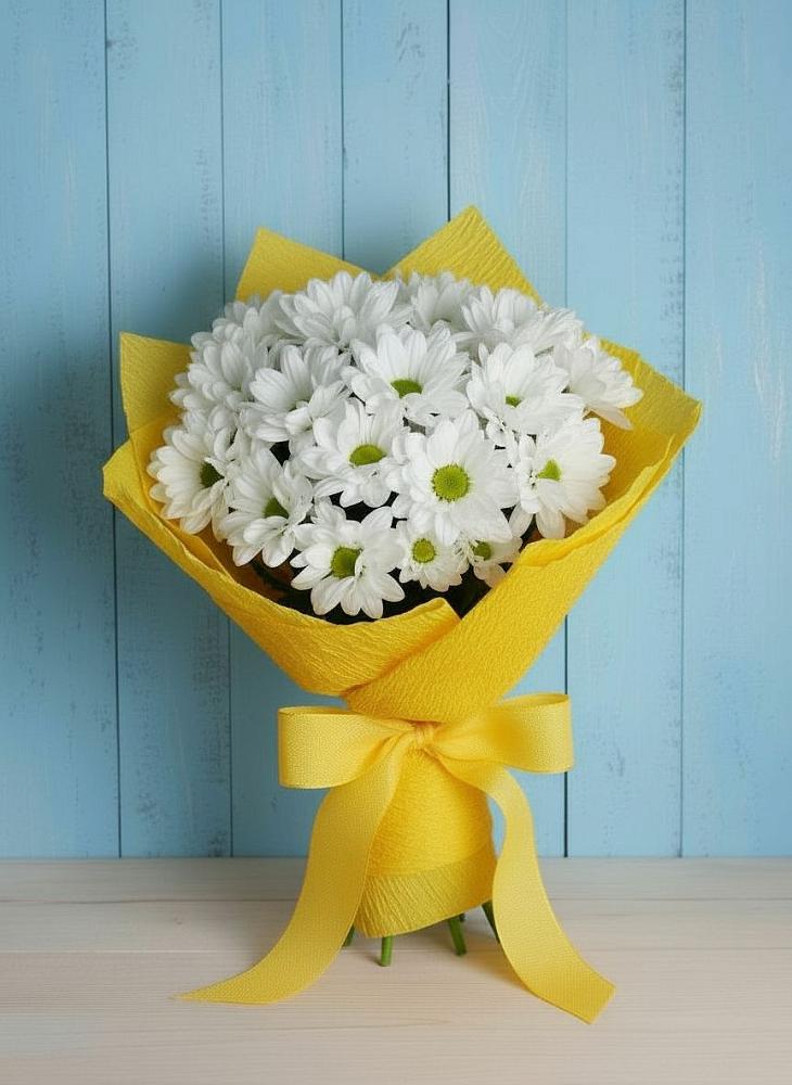 Букет цветов из: Хризантемы в Калининской Ростовской области