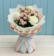 Букет цветов из:  Розы в Калининской Ростовской области