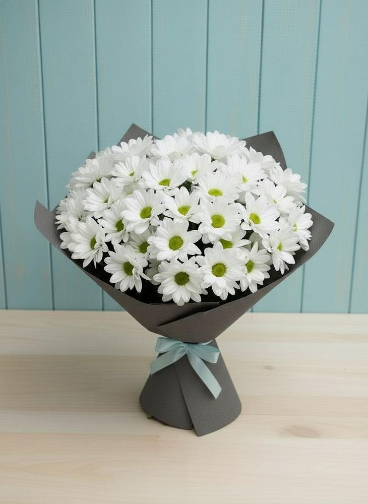 Букет цветов из: Хризантемы в Калининской Ростовской области