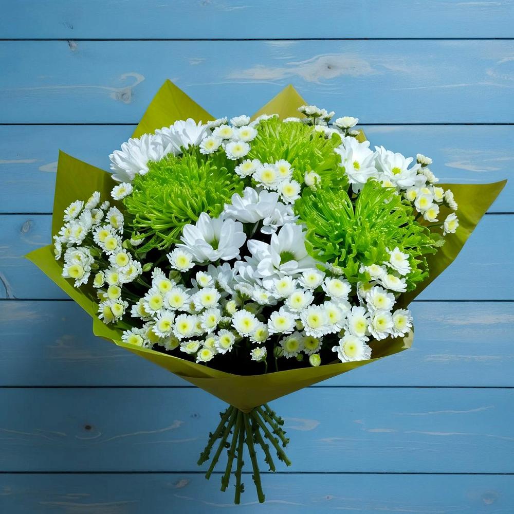 Букет цветов из: Хризантемы в Калининской Ростовской области
