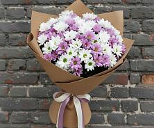 Букет цветов из:  Хризантемы в Калининской Ростовской области