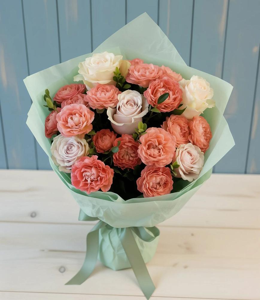 Букет цветов из: Розы в Калининской Ростовской области