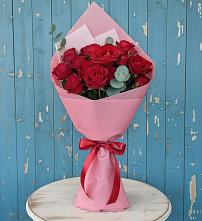 Букет цветов из:  Розы в Калининской Ростовской области