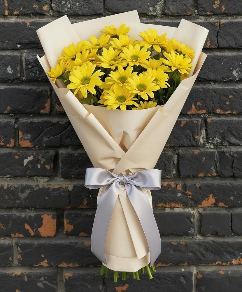 Букет цветов из: Хризантемы в Калининской Ростовской области