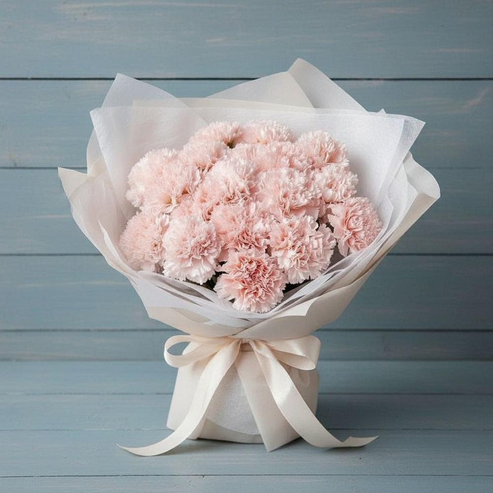 Букет цветов из: Гвоздики в Калининской Ростовской области