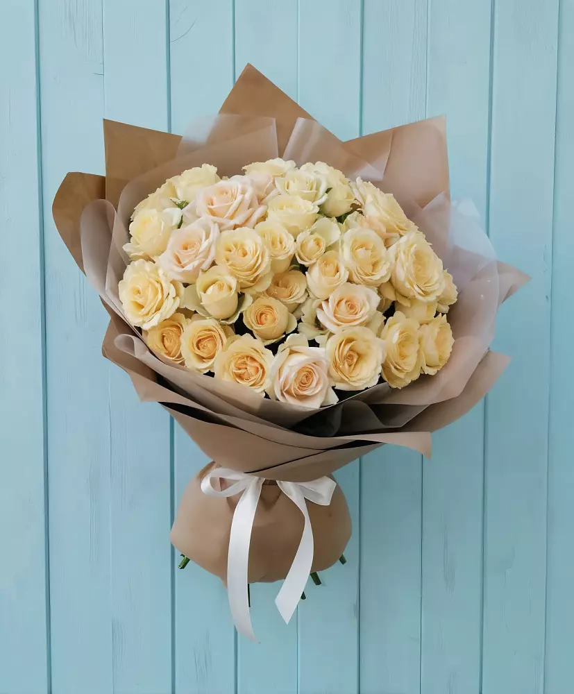 Букет Кремовое облако в Калининской Ростовской области