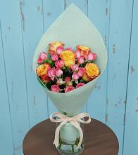 Букет цветов из:  Розы #REPLACE_PRED# Калининской Ростовской области